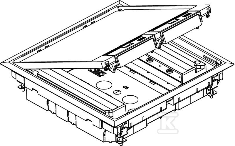 Kaseta zasilająca typ GES9 55U V 7011 - 7405037