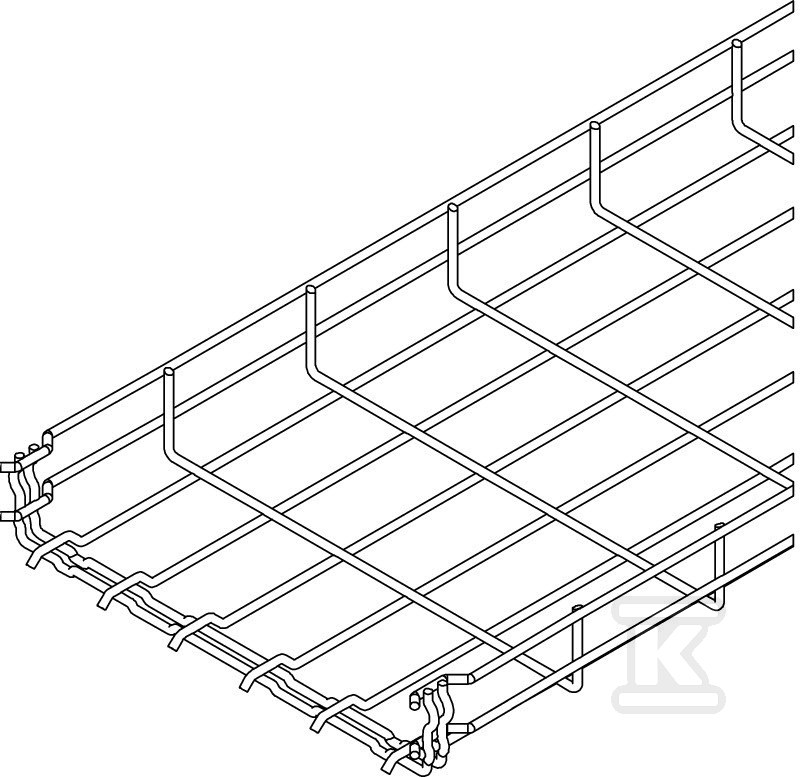 Korytko siatkowe GRM 55/300 3M typ GRM - 6001078