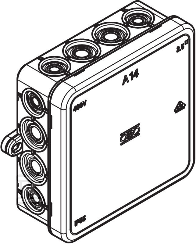 Anschlussdose Typ A 14 - 2000378