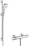 Hansgrohe Croma Select E Vario zuhanykészlet Ecostat Comfort termosztáttal és 90 cm-es zuhanyrúddal 27082400