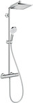 Hansgrohe Crometta E Showerpipe 240 1jet EcoSmart with thermostat 27281000