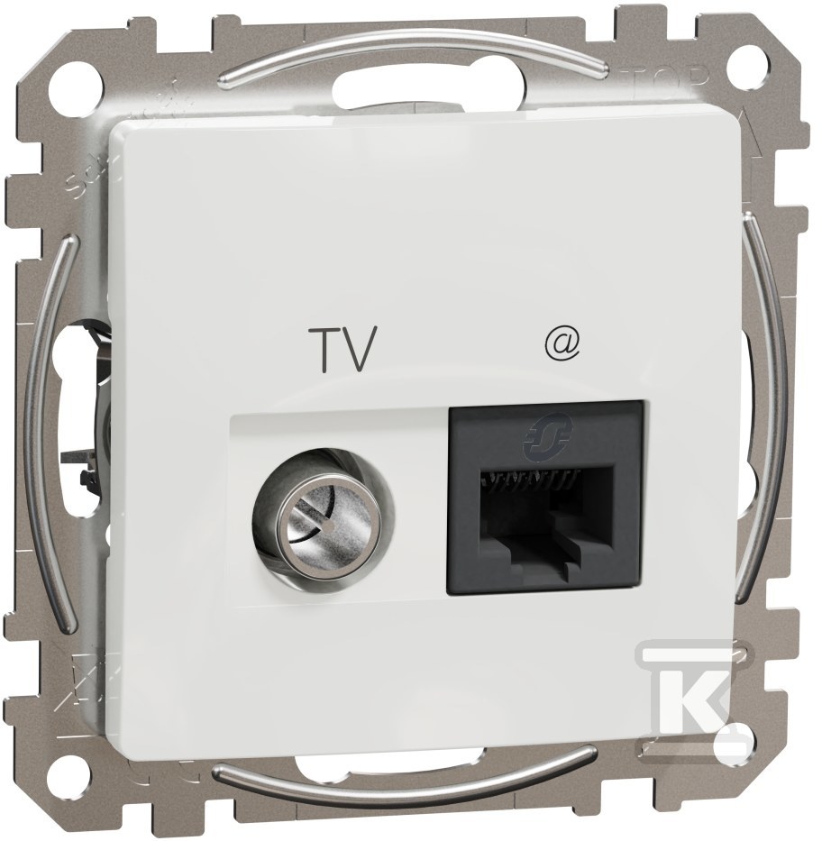 Computer-TV socket (6 UTP category), - SDD111469T