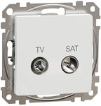 TV/SAT zásuvka (10dB), bílá SEDNA DESIGN