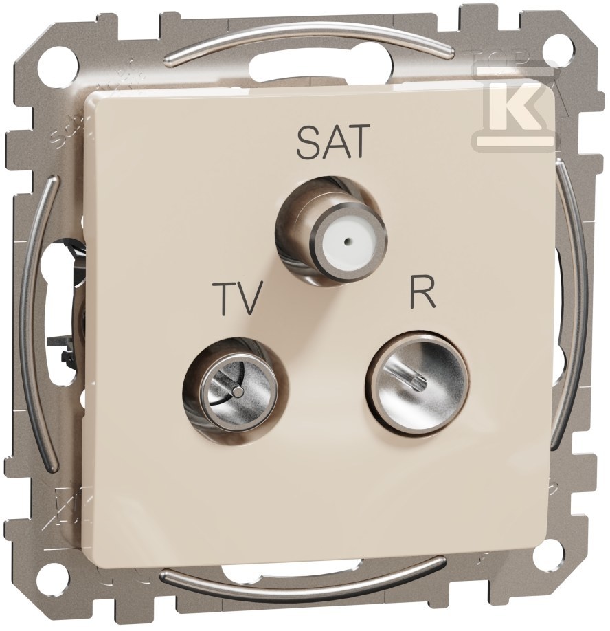 R/TV/SAT pass-through socket (7dB), - SDD112484