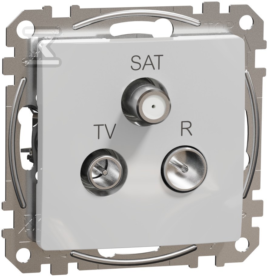 Pass-through socket R/TV/SAT (7dB), - SDD113484