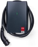 Electric car charger, Wallbox 11kW PCE EV11 with 5 meters cable, TYPE 2 plug