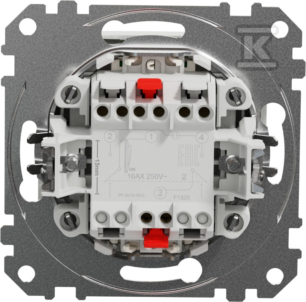 16AX 2-pólový spínač s aktivačným - SDD111162N