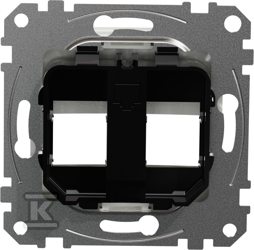 2xRJ45 central plate for 5e-6 UTP - SDD111444C