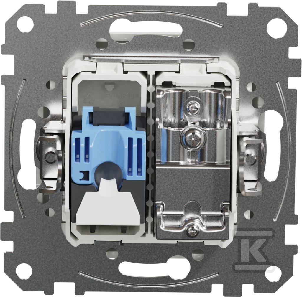 Computer-TV socket (6 UTP category), - SDD111469T