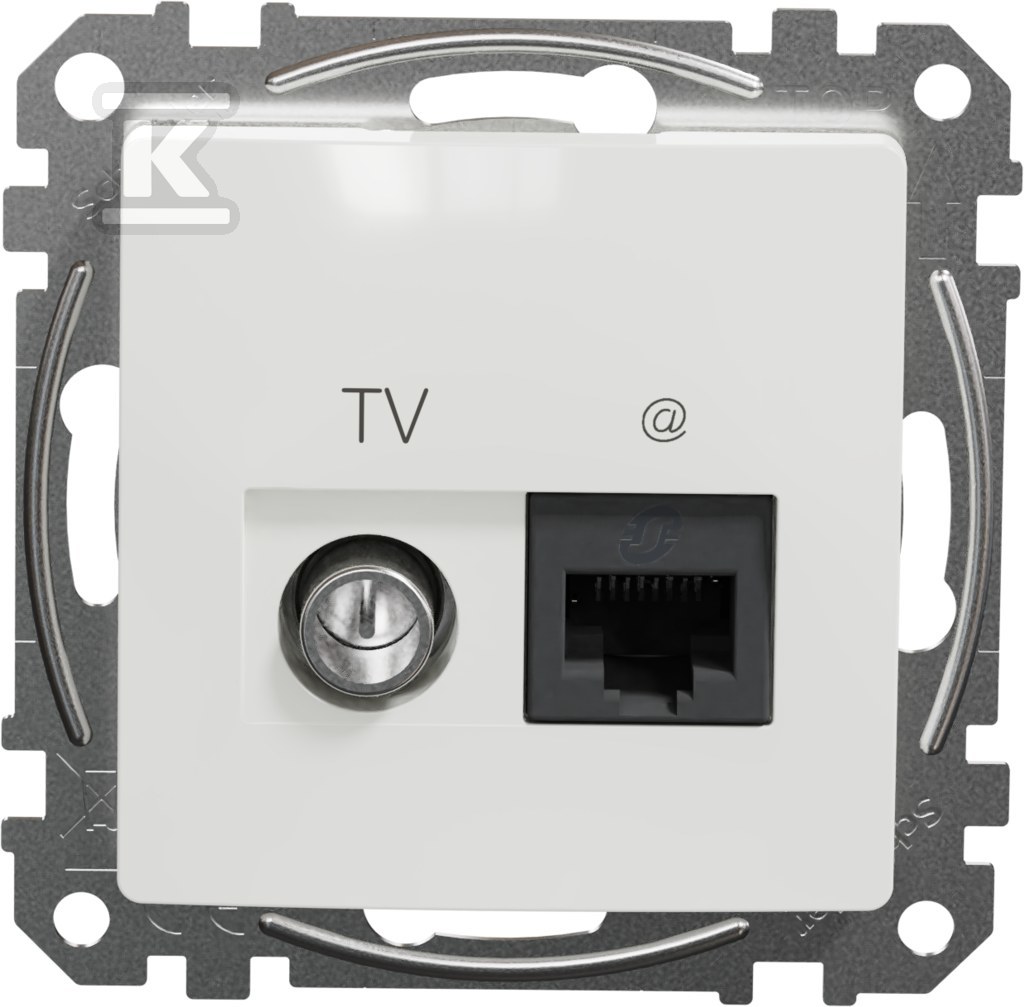 Computer-TV socket (6 UTP category), - SDD111469T