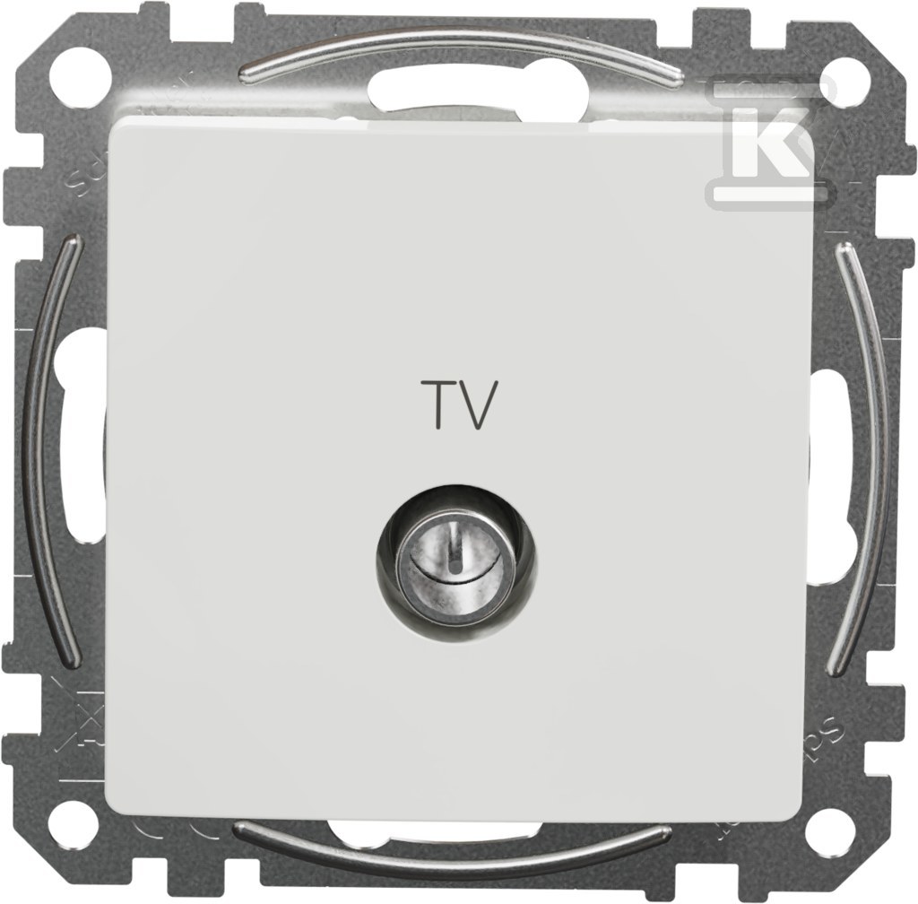 Priza finala TV (4dB), alb SEDNA DESIGN - SDD111471