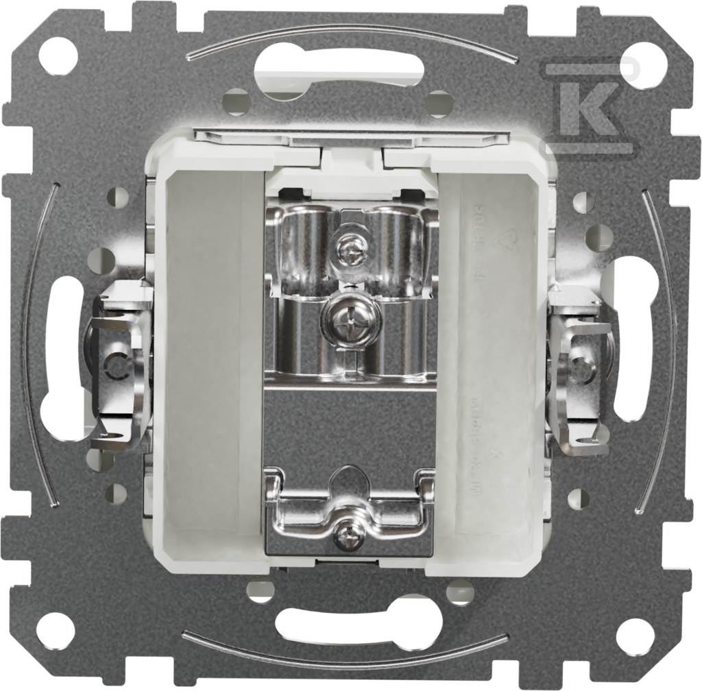 Pass-through TV socket (7dB), white - SDD111474