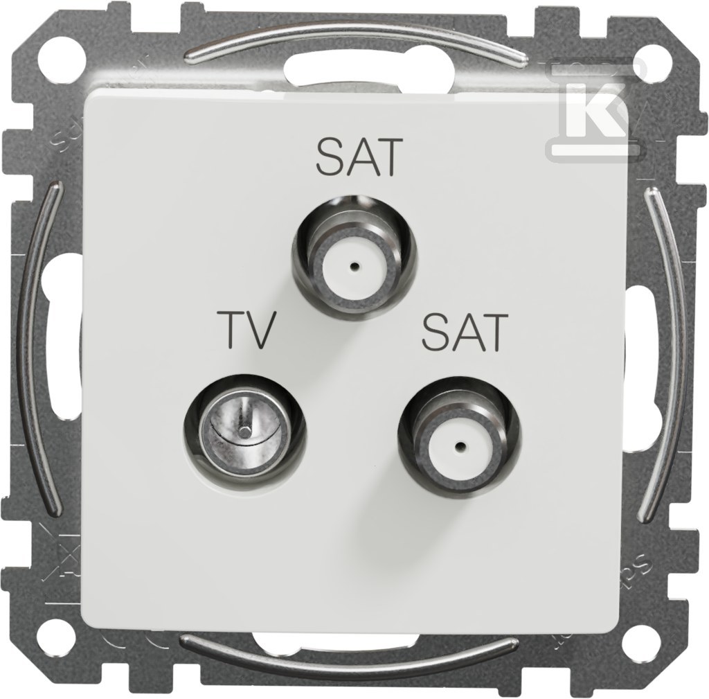 Csatlakozóaljzat TV/SAT/SAT (4dB), - SDD111481S