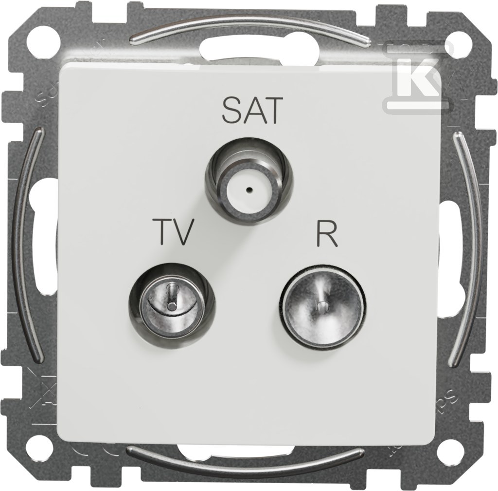 R/TV/SAT pass-through socket (7dB), - SDD111484