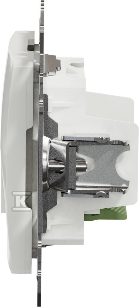 Telephone socket 2xRJ11, white SEDNA - SDD111492