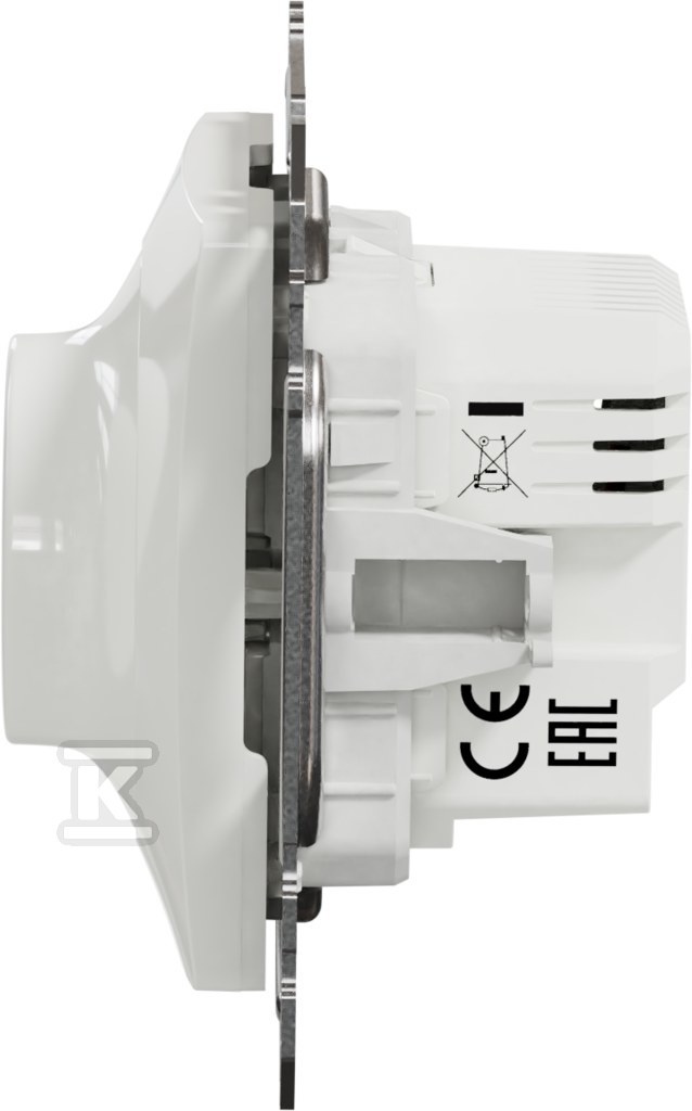 Dimmer LED rotativ RC/RL, alb SEDNA - SDD111502