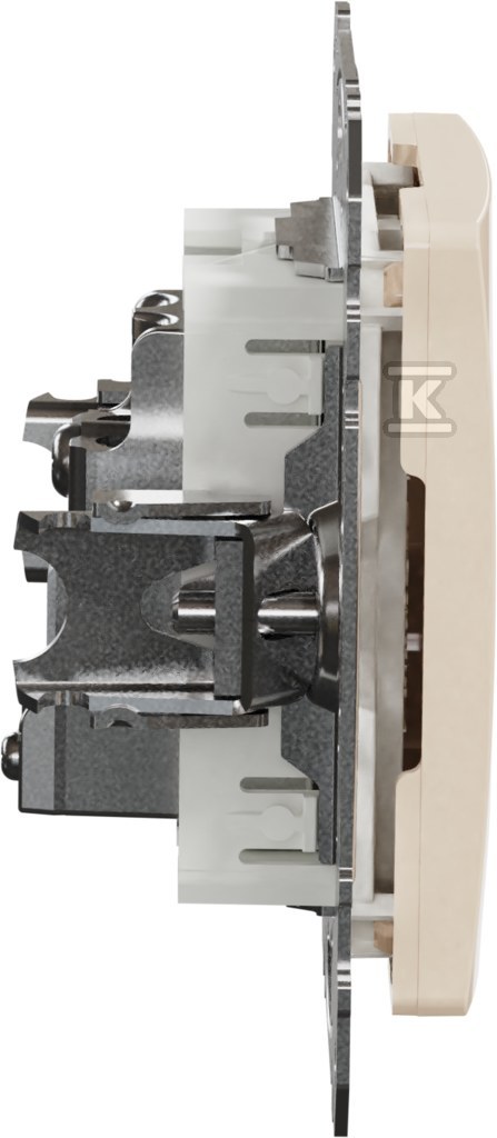 Final TV socket (4dB), beige SEDNA - SDD112471