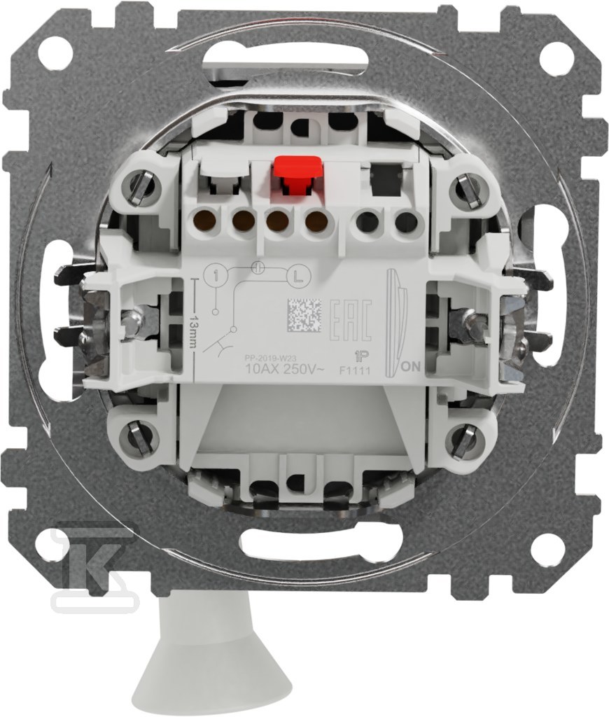 Buton de tragere, aluminiu argintiu - SDD113122