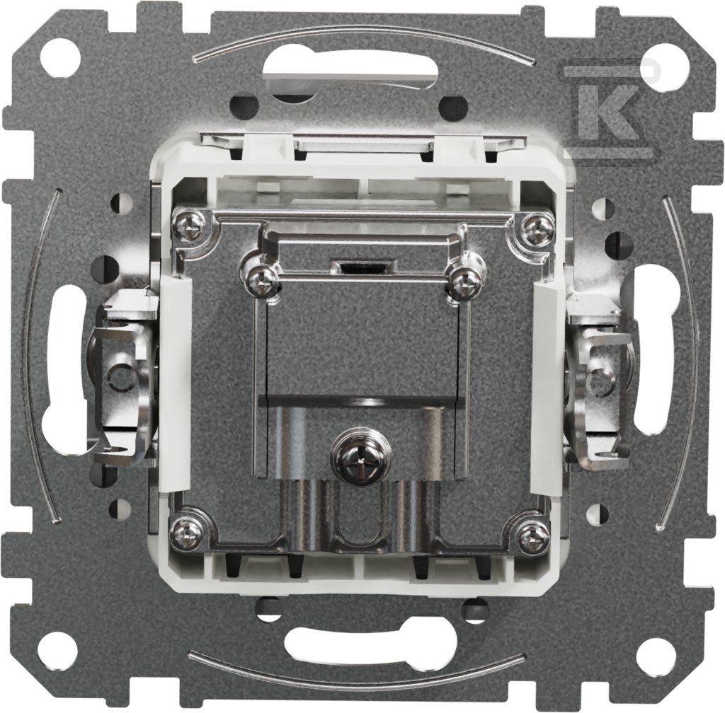 Terminal socket TV/SAT (4dB), silver - SDD113471S