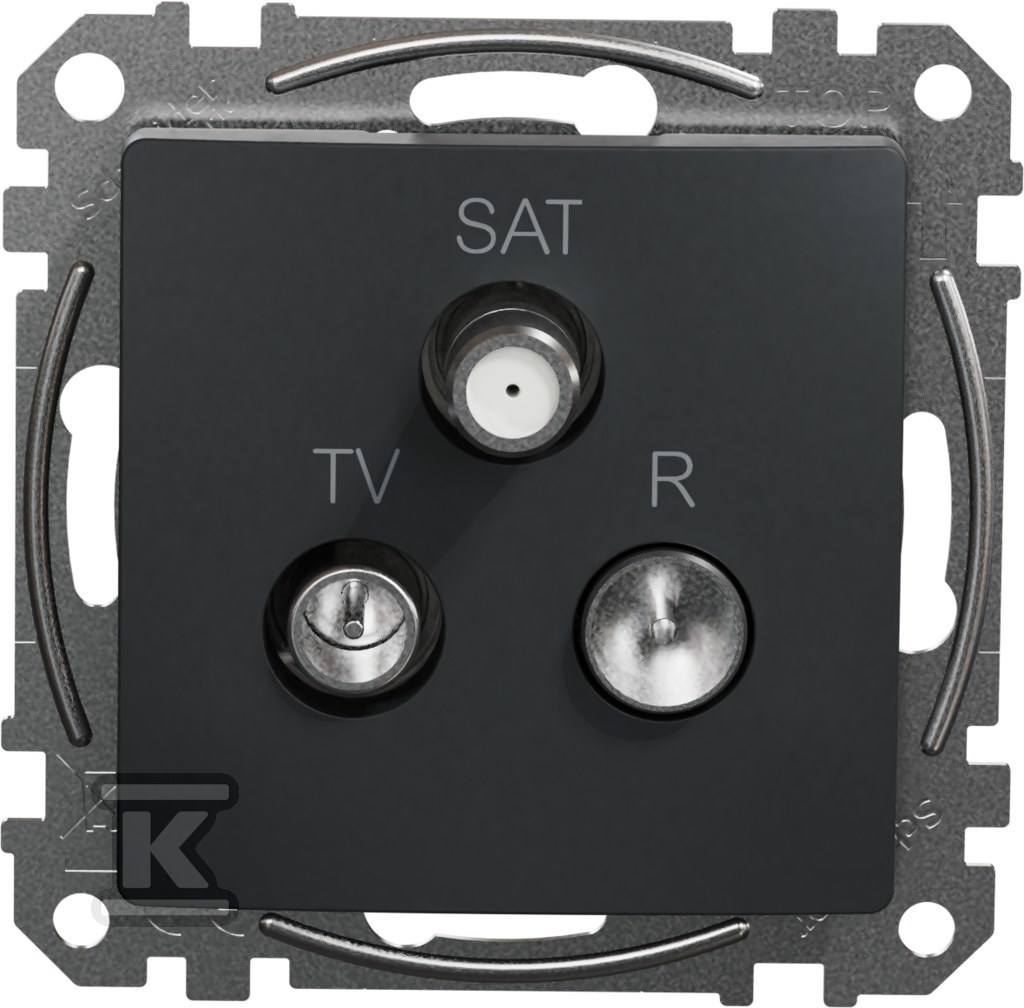 R/TV/SAT pass-through socket (7dB), - SDD114484