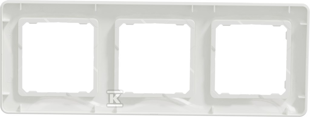 3-gang frame, white SEDNA DESIGN - SDD311803