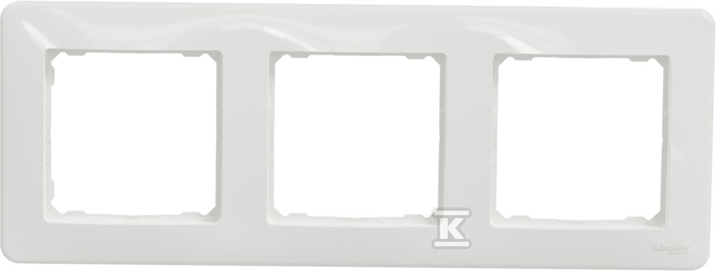 3-gang frame, white SEDNA DESIGN - SDD311803