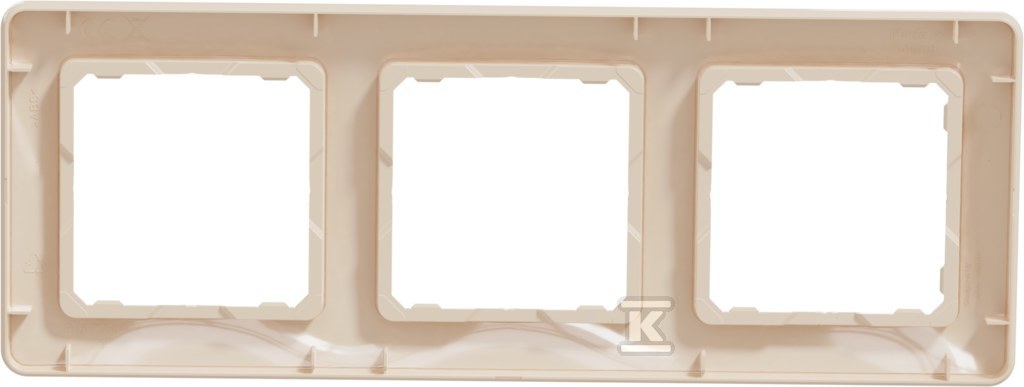 Triple frame, beige SEDNA DESIGN - SDD312803