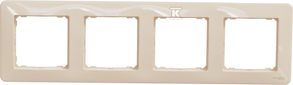 Quadruple frame, beige SEDNA DESIGN - SDD312804