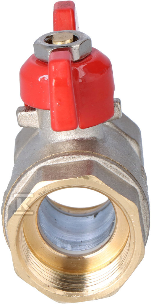 Standard nickel plated ball valve with - 1473820