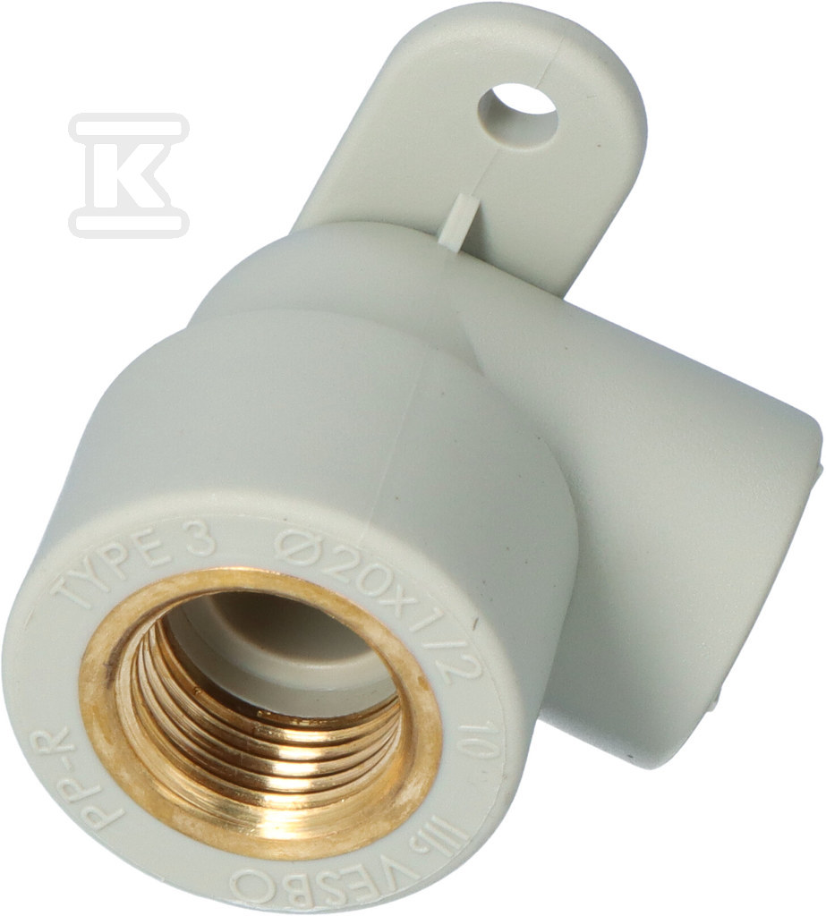 Koleno PP 90° GW nástěnné 20/1/2" - 650-20/12-VON