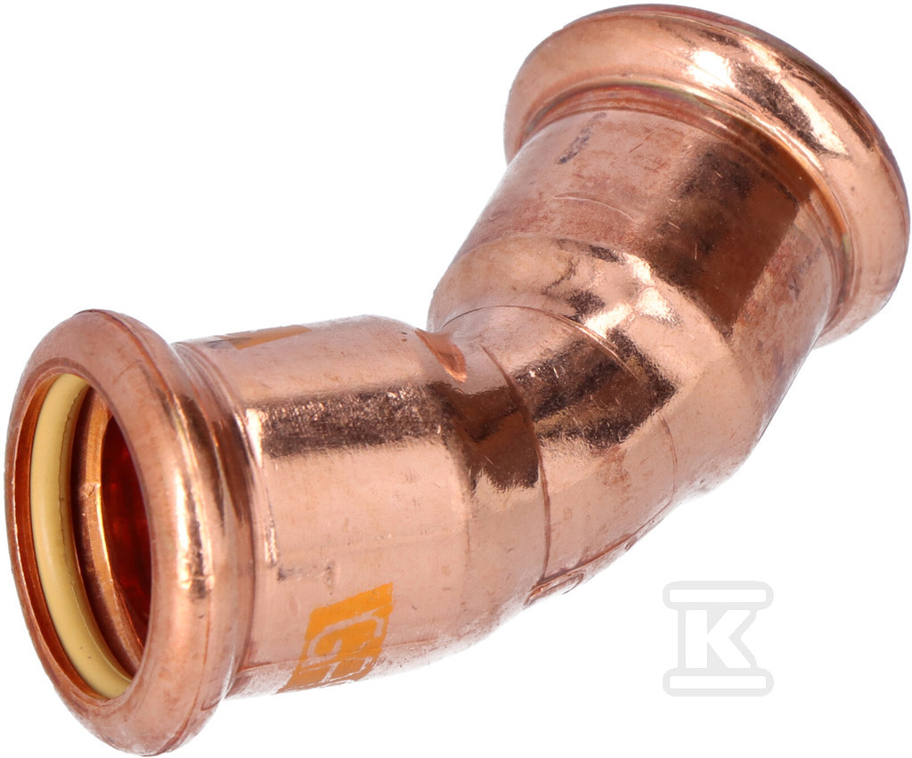 45° elbow Copper Gas - 18 - 2263325008