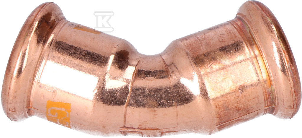 45° elbow Copper Gas - 18 - 2263325008