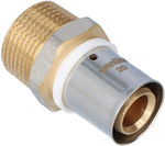 CONECTOR PRESĂ GZ 20MM X 3/4" profil U