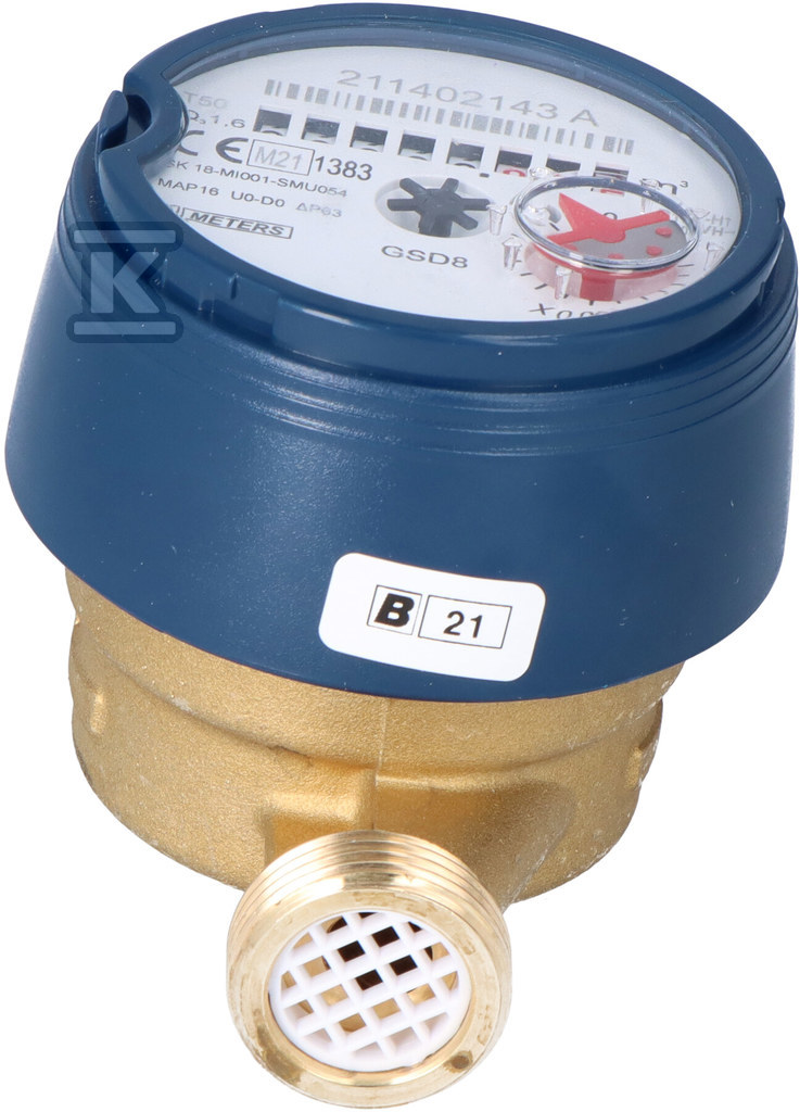 Wodomierz BMETERS GSD8-I, 1/2 cala DN15 - 8IA00F12SSBIV0