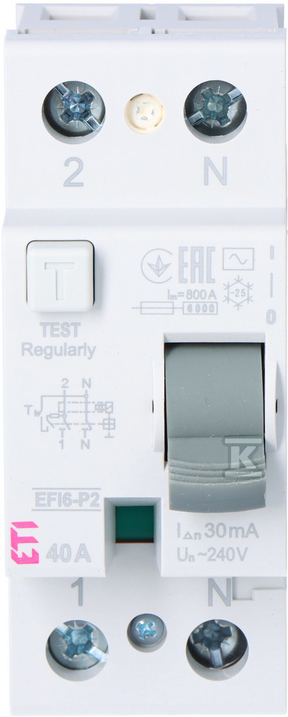 Maradékáram-megszakító EFI6-P2 AC - 002061252