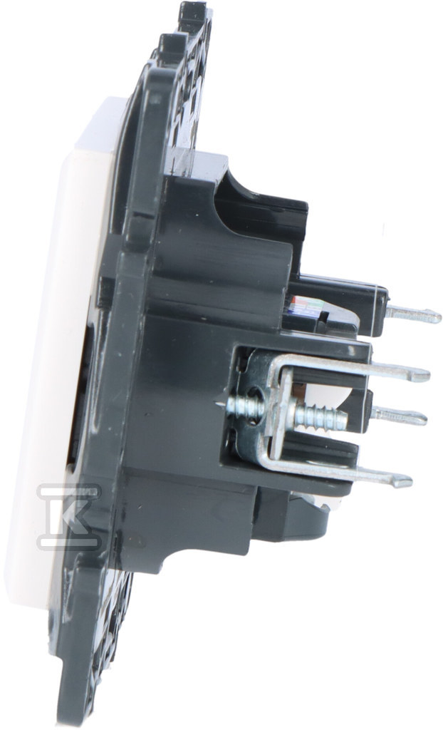 Gniazdo RJ45 kat. 5e UTP - kolor biały, - 863159