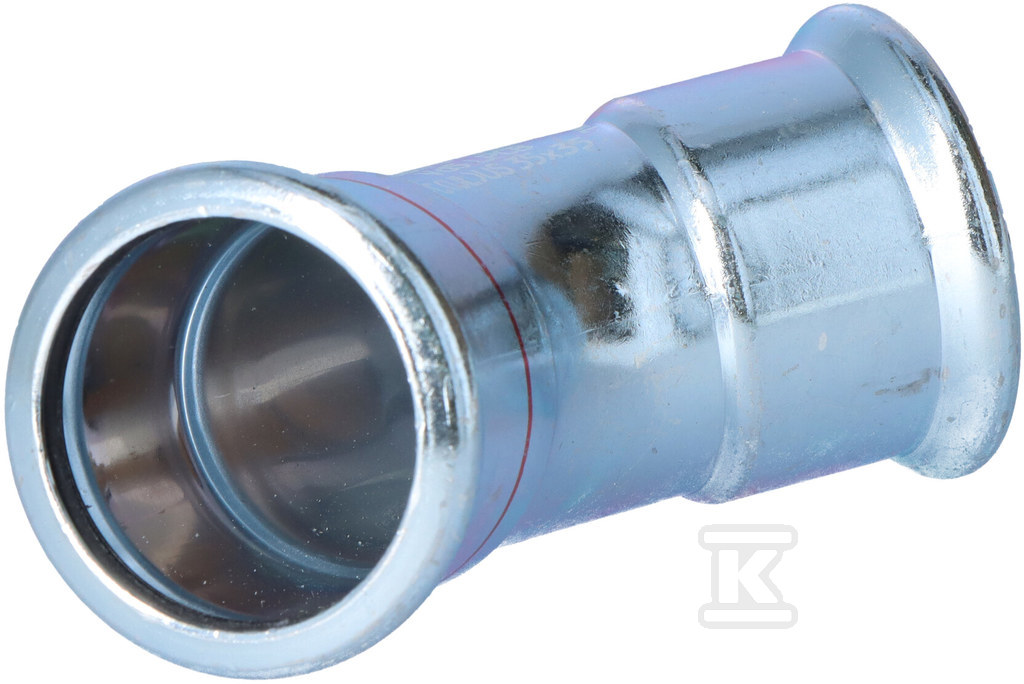 Koleno 45 stupňov KAN-therm Steel - 35 - 1509068010