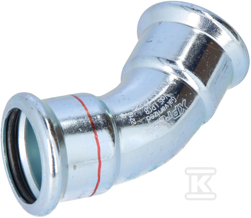 Kolano 45° Steel Sprinkler - 28 - 1511068005