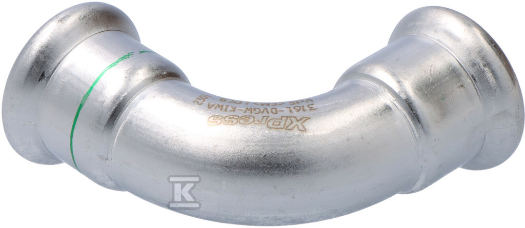 KAN-therm Inox 90 degrees bend - 22mm - 1609068152