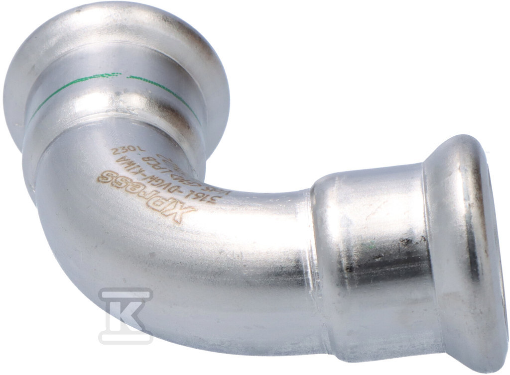 KAN-therm Inox 90 degrees bend - 22mm - 1609068152