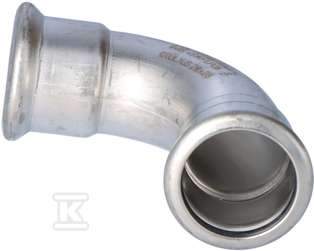 Kolano 90° Inox - 28 - 1609068115