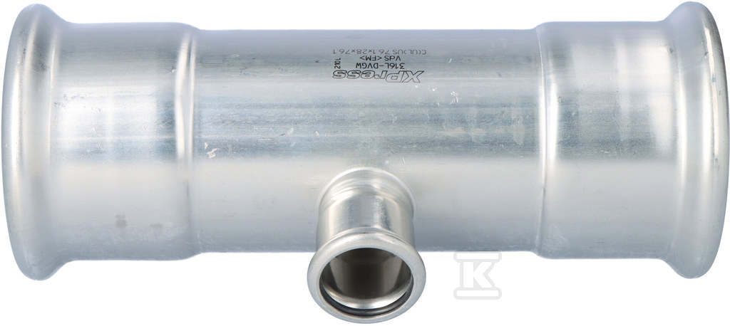 Teu reducător KAN-therm Inox - 76,1 x - 1609260036