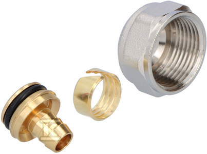 Śrubunek mosiężny GW do rur PERT i PEXC - 14x2.0 G3/4