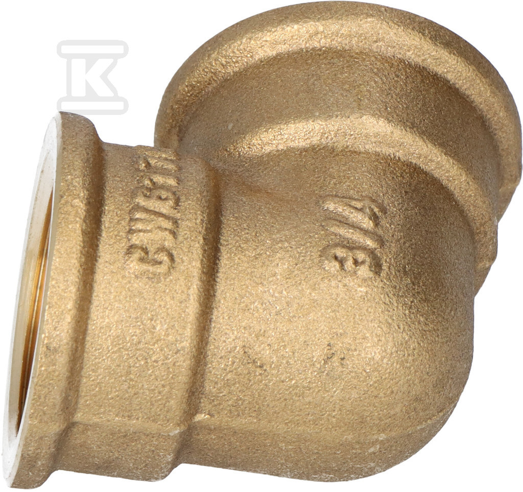 90 Degree Elbow GW x GW 3/4" Brass - HAO403