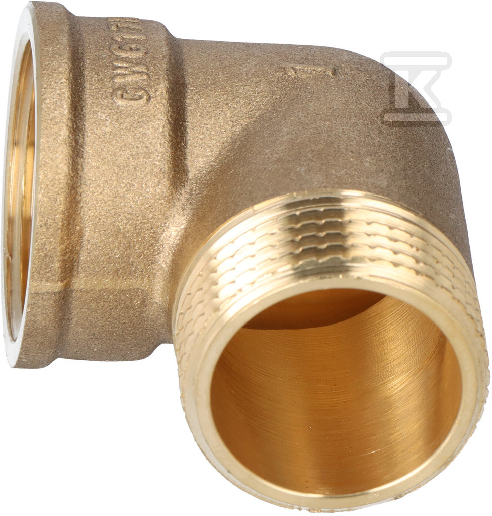 Elbow 90 degrees F x M 1 "brass Onnline - HAO410