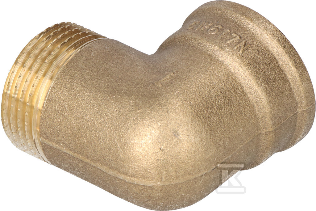 Elbow 90 degrees F x M 1 "brass Onnline - HAO410