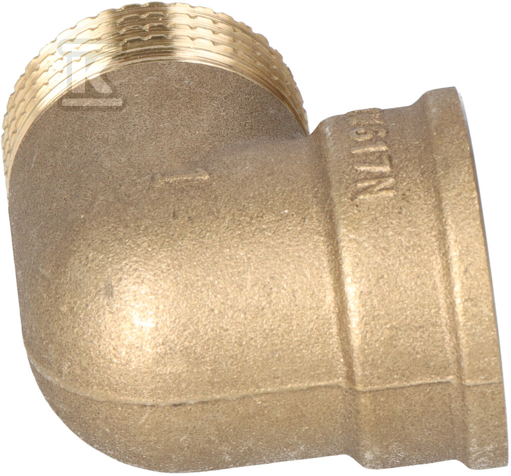 Elbow 90 degrees F x M 1 "brass Onnline - HAO410