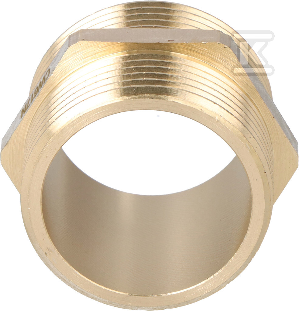 Nipple GZ x GZ 5/4" brass Onnline - HAO425