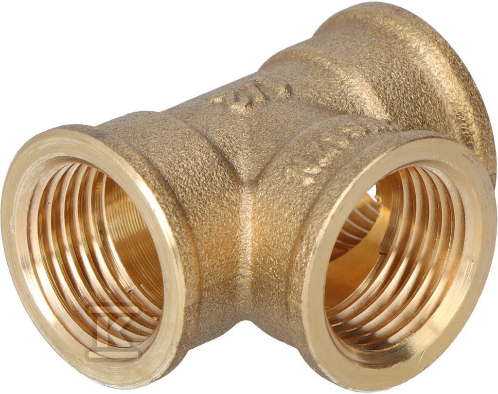 Tee GW x GW x GW 1/2" brass Onnline - HAO459