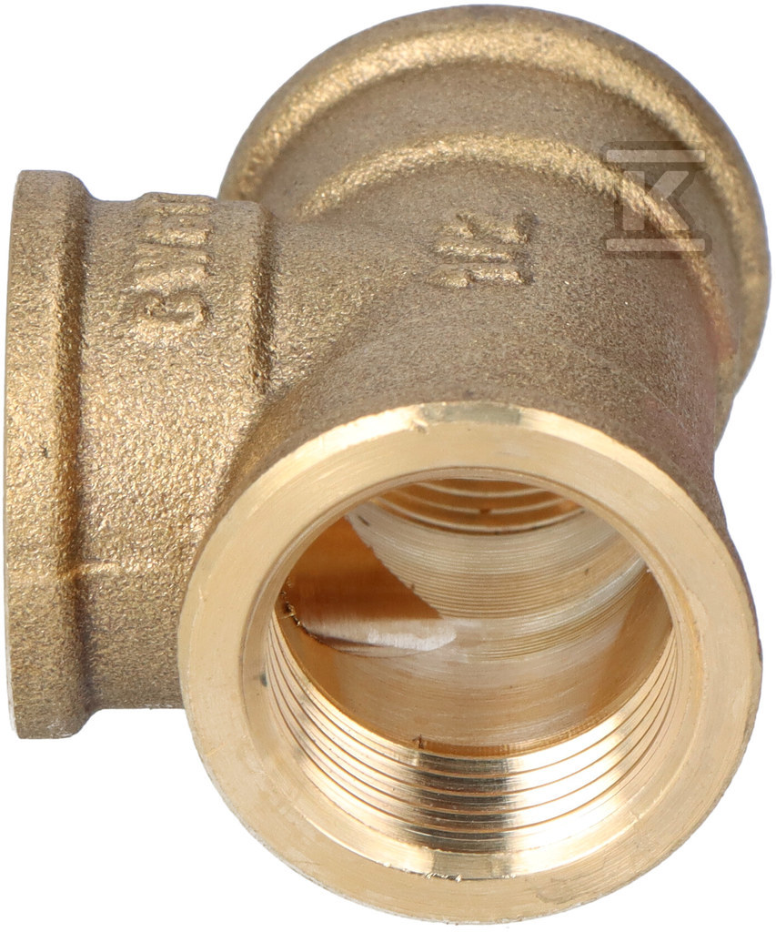 Tee GW x GW x GW 1/2" brass Onnline - HAO459